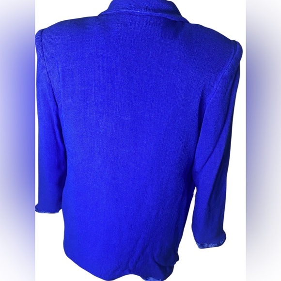 💥Vintage Vibrant Blue Blazer - Picture 5 of 6